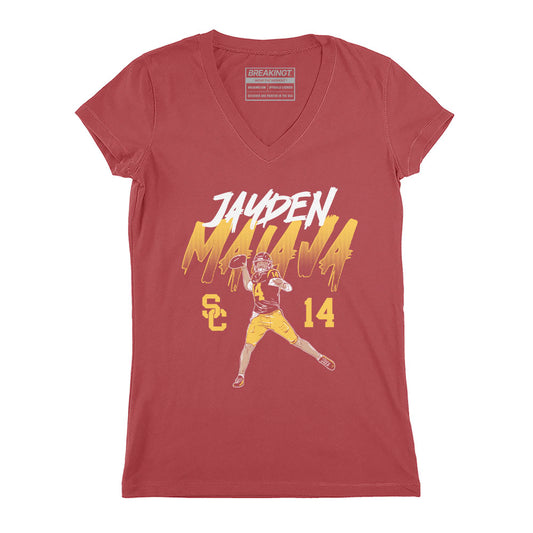 2622044 - USC Football: Jayden Maiava Name Number Pose