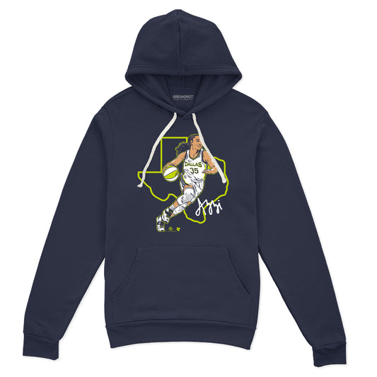 2621780 - Azzi Fudd: Dallas State Star (Navy)