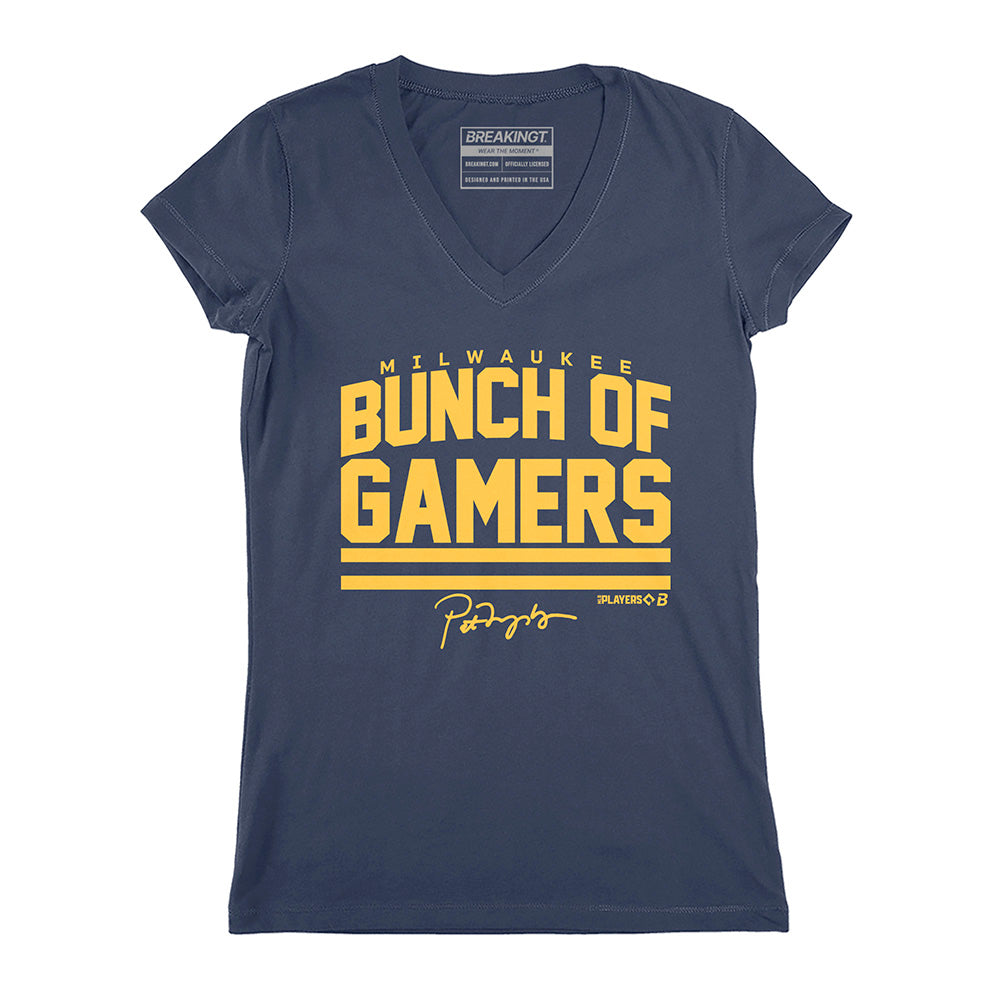 2624231 - Milwaukee Baseball: Bunch Of Gamers (Navy)