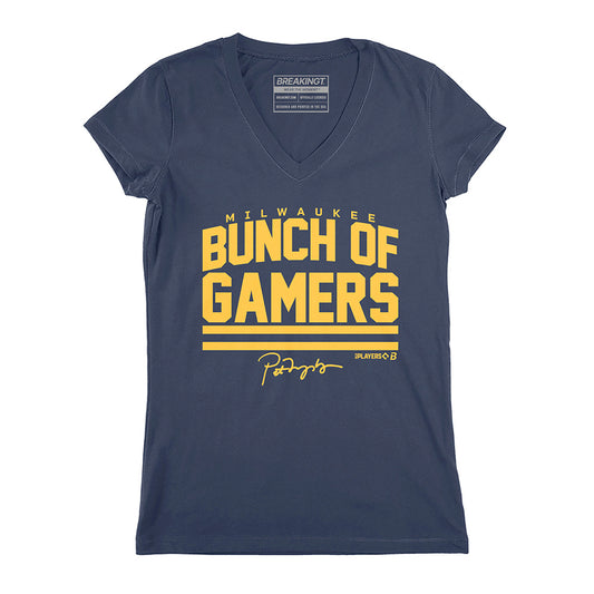 2624231 - Milwaukee Baseball: Bunch Of Gamers (Navy)