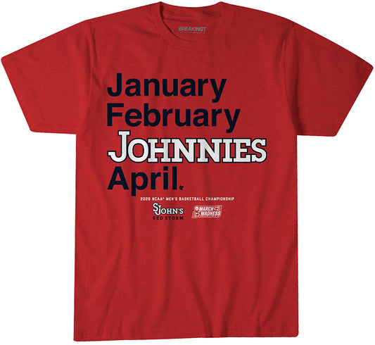 2621420 - St. John's Red Storm MBB: 2026 March Madness Month