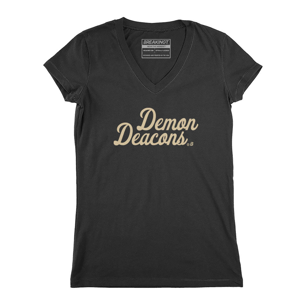 2624319 - Wake Forest: Demon Deacons Script (Black)