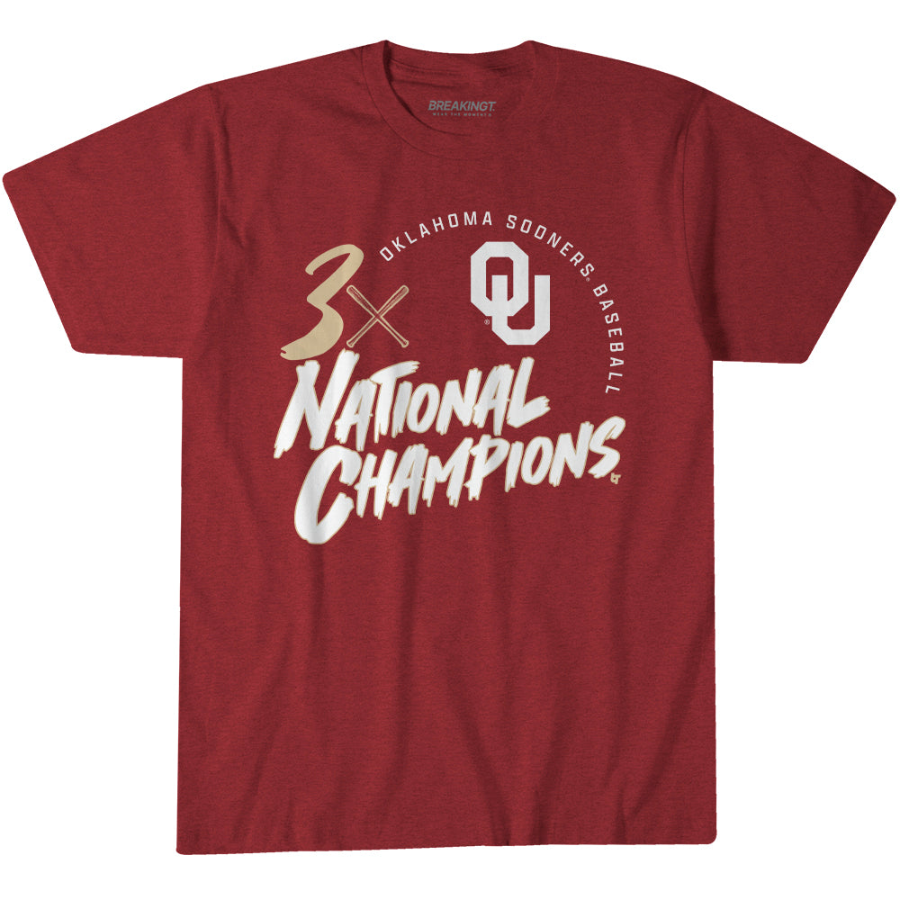 2622690 - Oklahoma Baseball: 3-Time National Champions