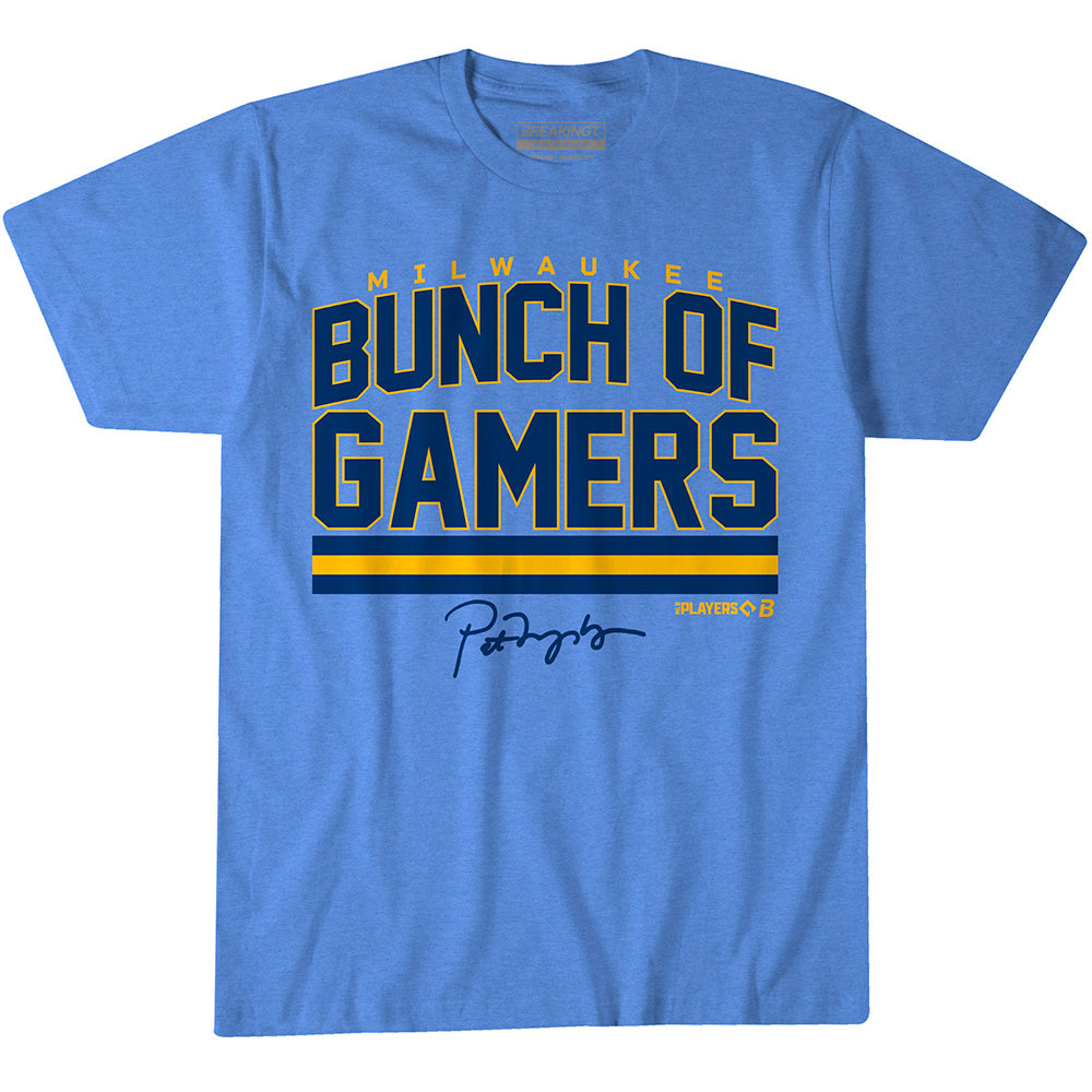 2624231 - Milwaukee Baseball: Bunch Of Gamers (Navy)