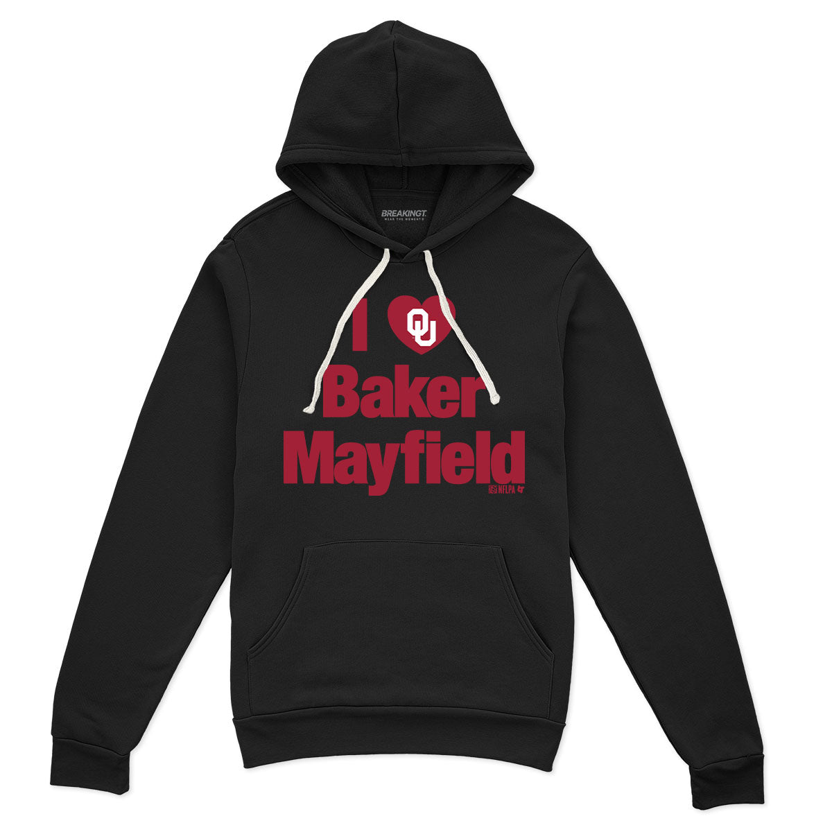 2622301 - Oklahoma Football: I Heart Baker Mayfield (Black)