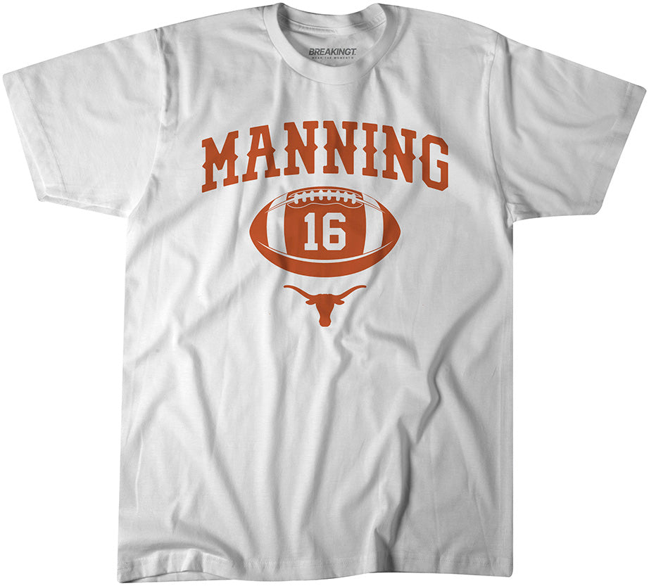 2518409 - Texas Football: Arch Manning Vintage Number Football