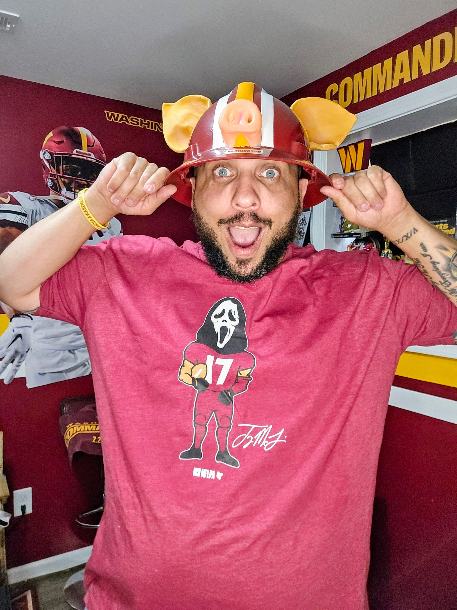 Terry McLaurin: Scary Terry Mask