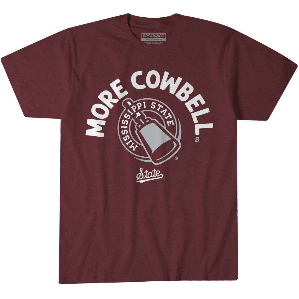 2623918 - Mississippi State Bulldogs: More Cowbell (White)