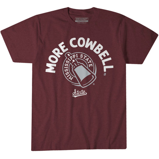 2623918 - Mississippi State Bulldogs: More Cowbell (White)