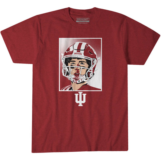 2623671 - Indiana Football: Josh Hoover Bloody Face