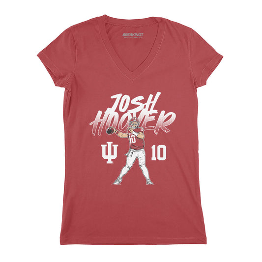 2622031 - Indiana Football: Josh Hoover Name Number Pose