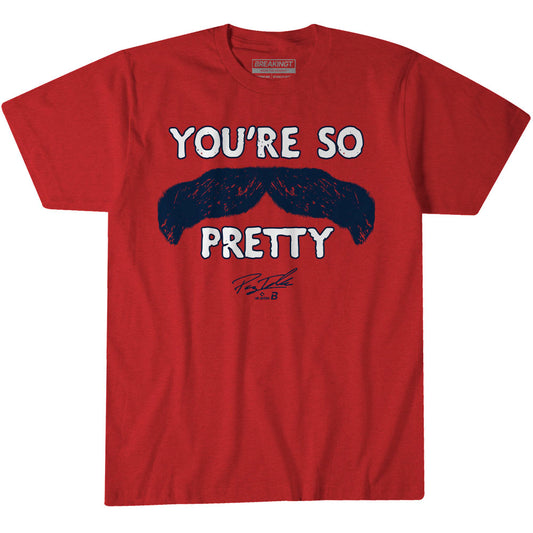 2623476 - Payton Tolle: You're So Pretty Mustache (Red)