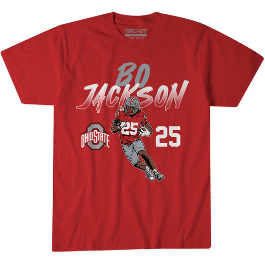 2622083 - Ohio State Football: Bo Jackson Name Number Pose