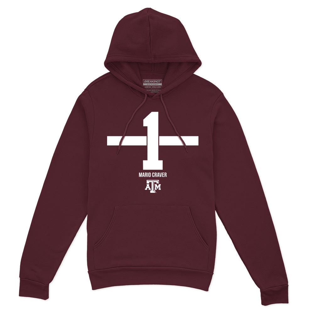 2622096 - Texas A&M Football: Mario Craver Name Number Stripe