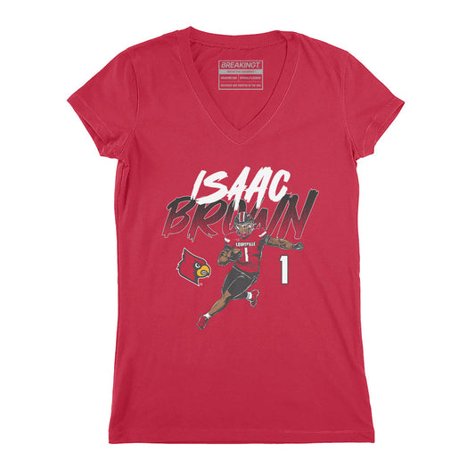 2622089 - Louisville Football: Isaac Brown Name Number Pose