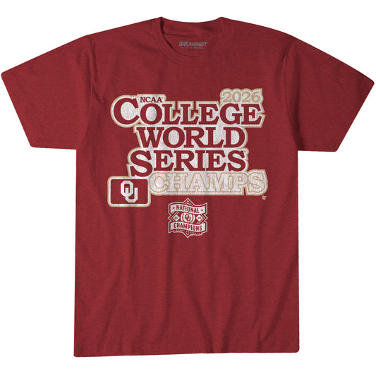 2622576 - Oklahoma Baseball: 2026 College World Series Champions