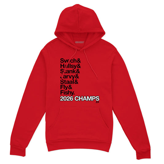 2622563 - Carolina Hockey Ampersand Champs: Svech & Hallsy & Stank & Jarvy & Staal & Fly & Fishy
