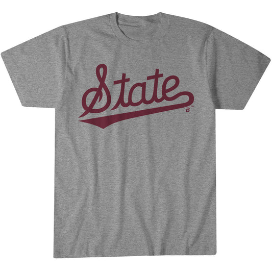 2624166 - Mississippi State Bulldogs: Script Logo (Gray)