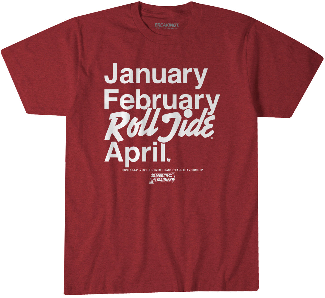 2621205 - Alabama Crimson Tide MBB & WBB: 2026 March Madness Month