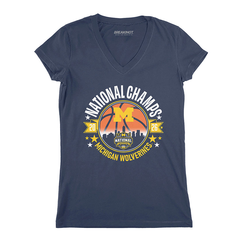 2621703 - Michigan Wolverines MBB: 2026 National Champions Circle