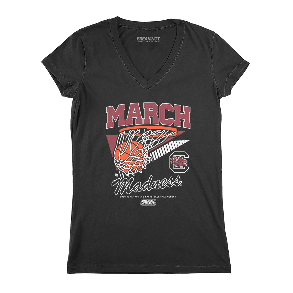 2621152 - South Carolina Gamecocks WBB: 2026 March Madness Retro Swish
