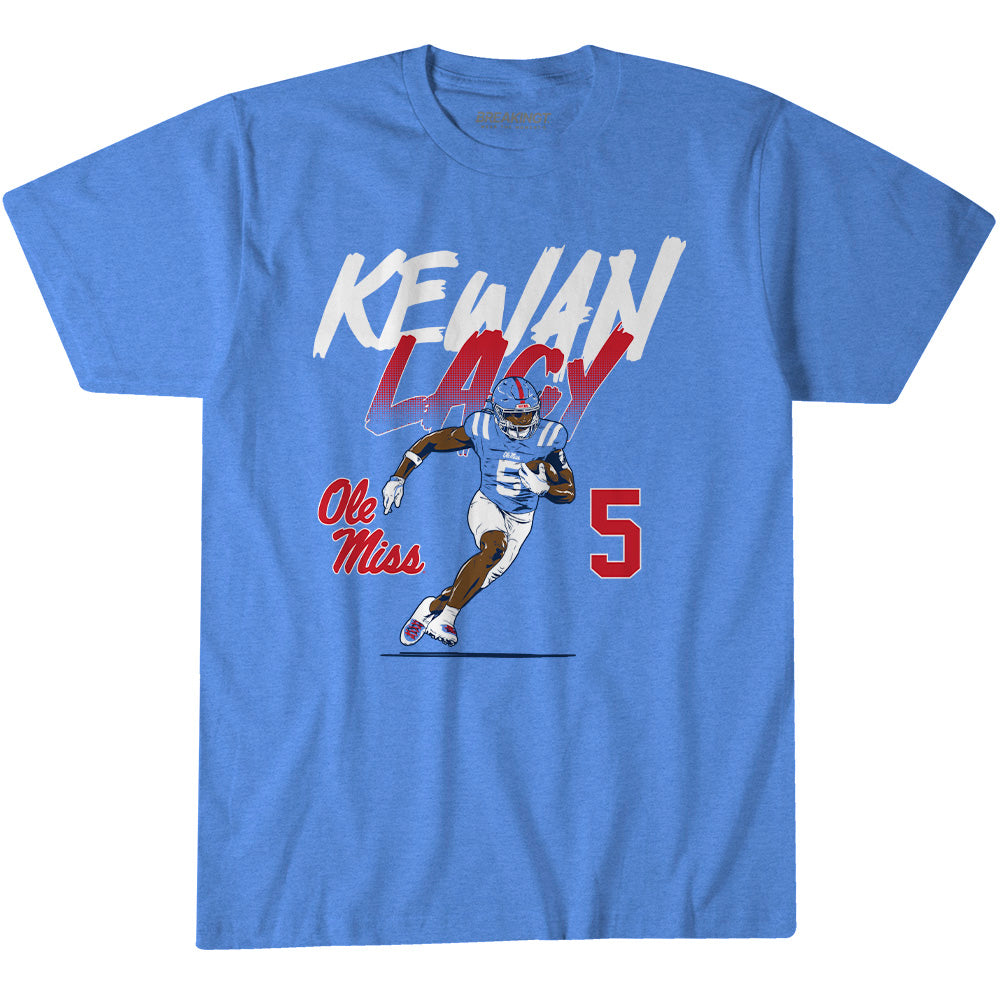 2622072 - Ole Miss Football: Kewan Lacy Name Number Pose