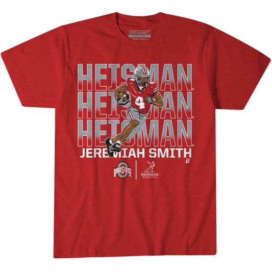 2623721 - Ohio State Football: Jeremiah Smith Heisman Hopeful Name Pose