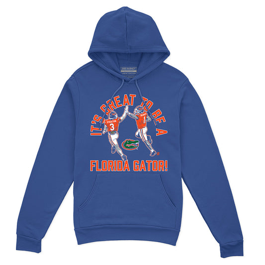 2623755 - Florida Football: Vernell Brown III & Bailey Stockton High Five