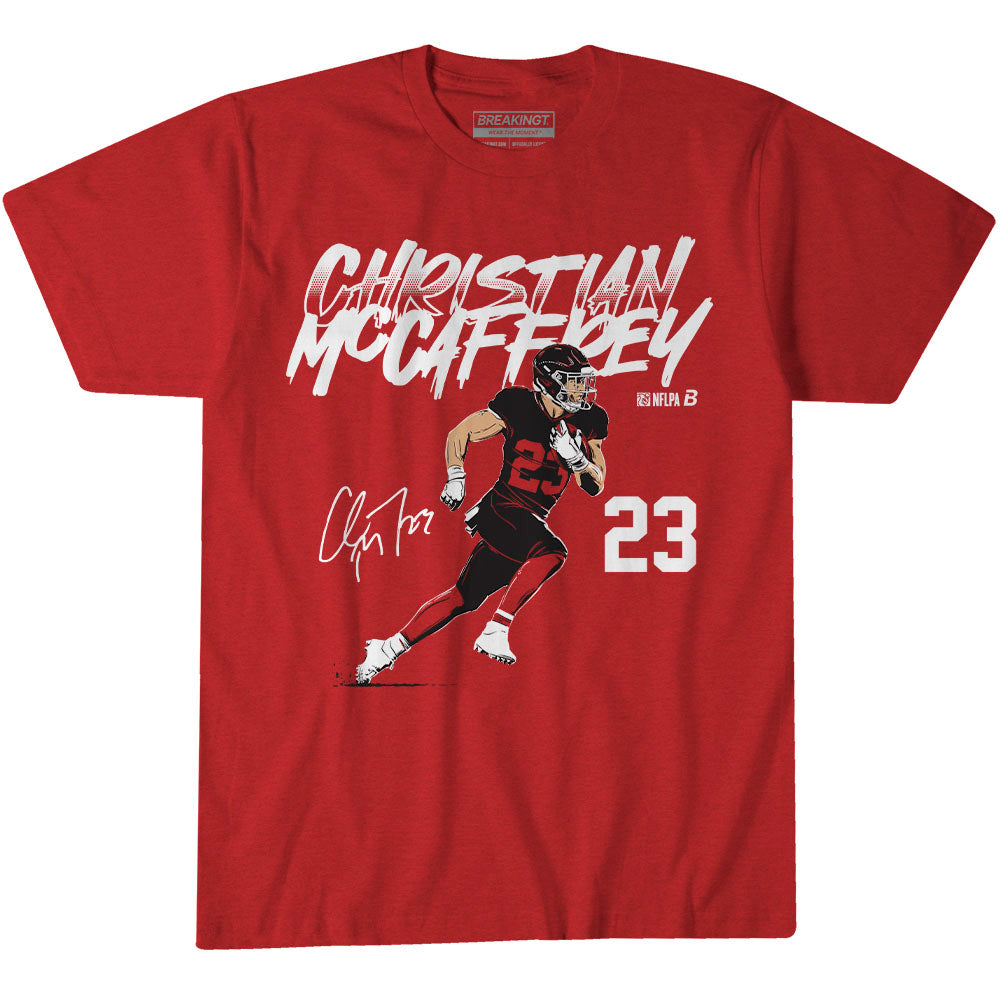 2623190 - Christian McCaffrey: Name & Number Pose