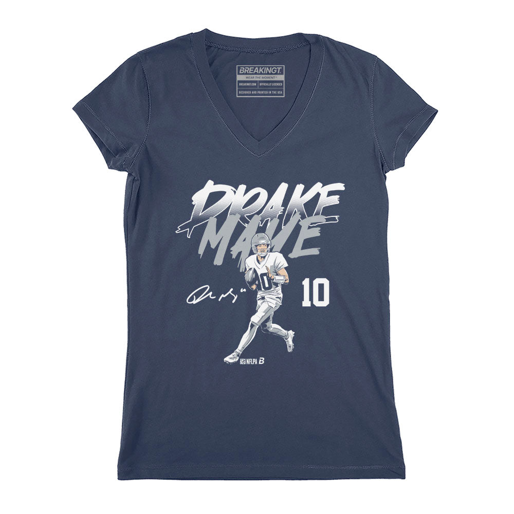 2623104 - Drake Maye: Name & Number Pose