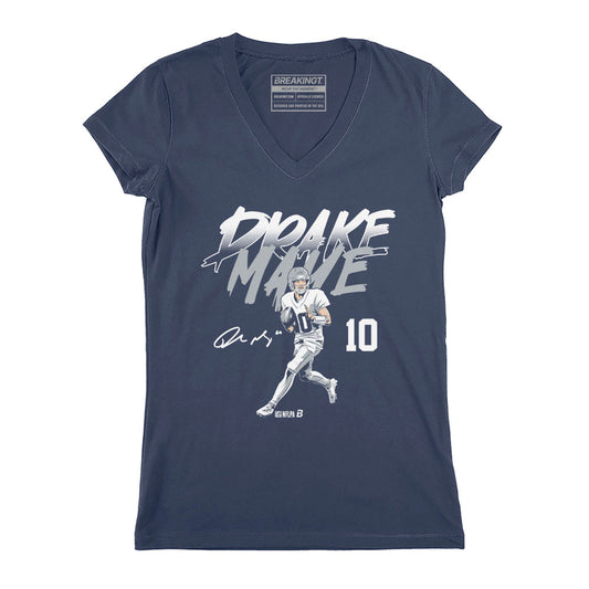 2623104 - Drake Maye: Name & Number Pose