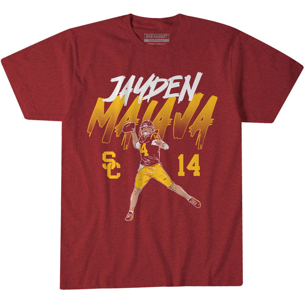 2622044 - USC Football: Jayden Maiava Name Number Pose