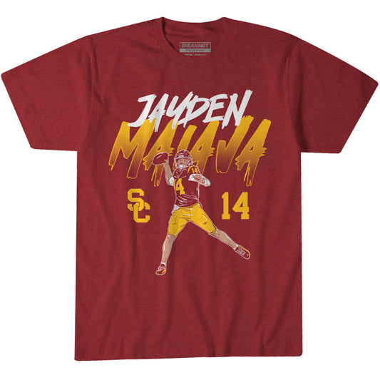 2622044 - USC Football: Jayden Maiava Name Number Pose