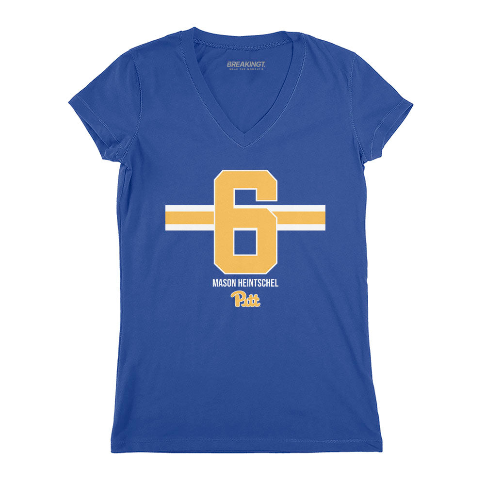 2622054 - Pitt Football: Mason Heintschel Name Number Stripe