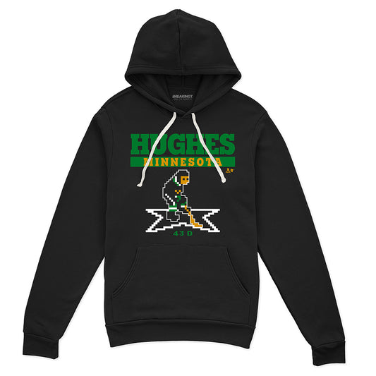 2622101 - Quinn Hughes: Retro Hockey
