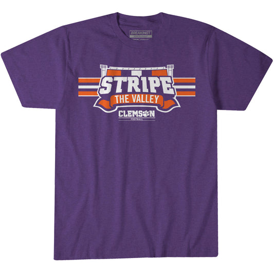2622848 - Clemson Football: Stripe The Valley (White)