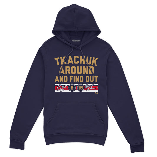 2622707 - Matthew & Brady Tkachuk Around And Find Out (Navy)
