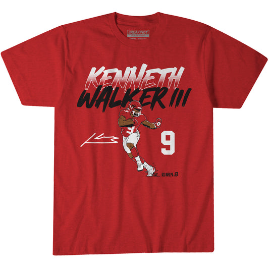 2623398 - Kenneth Walker III Name Number Pose