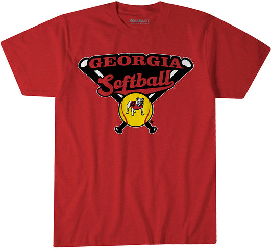 2622184 - Georgia Softball: Crossed Bats