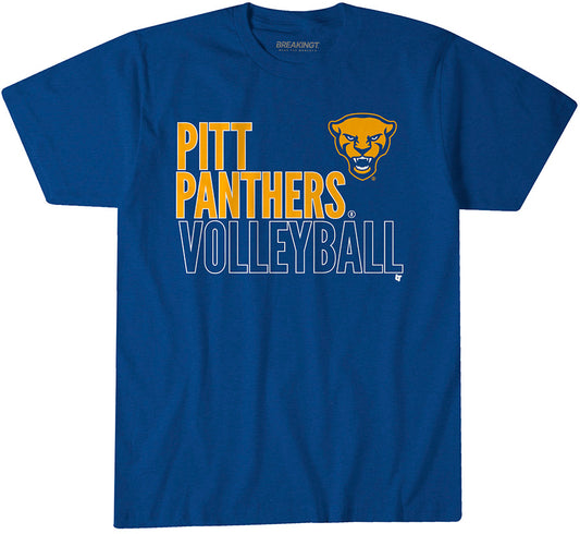 2519889 - Pitt Volleyball: Text Logo Overlay