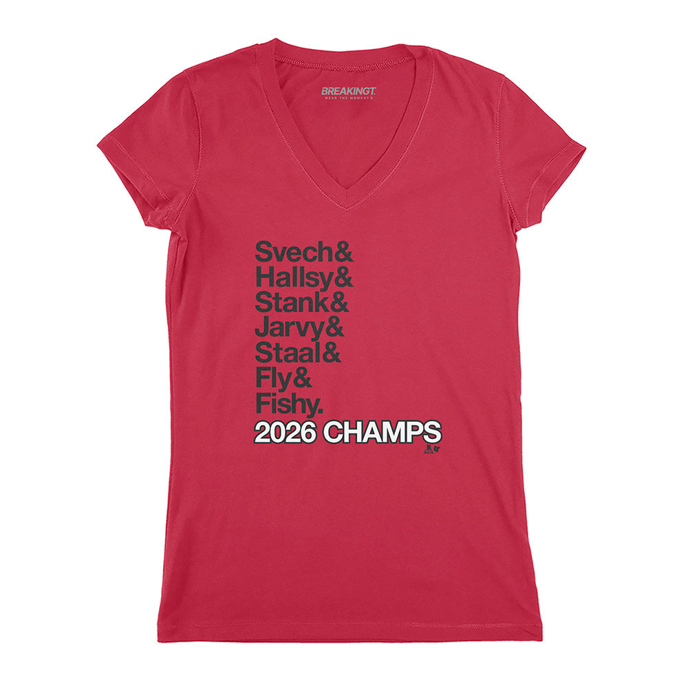2622563 - Carolina Hockey Ampersand Champs: Svech & Hallsy & Stank & Jarvy & Staal & Fly & Fishy