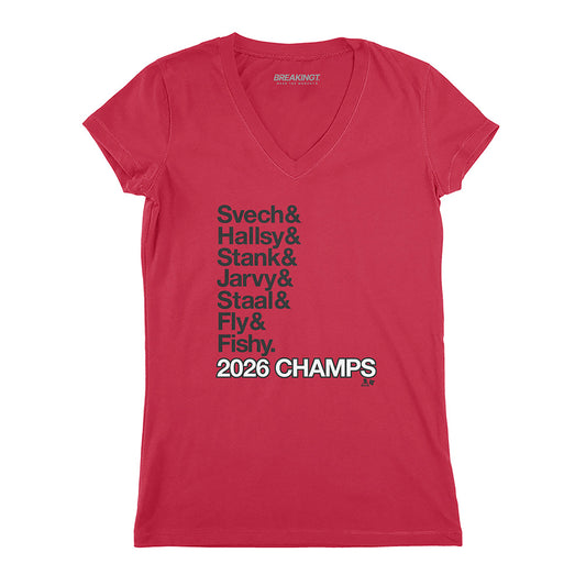 2622563 - Carolina Hockey Ampersand Champs: Svech & Hallsy & Stank & Jarvy & Staal & Fly & Fishy