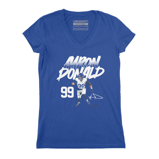 2623550 - Aaron Donald: Name & Number Pose