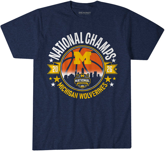 2621703 - Michigan Wolverines MBB: 2026 National Champions Circle