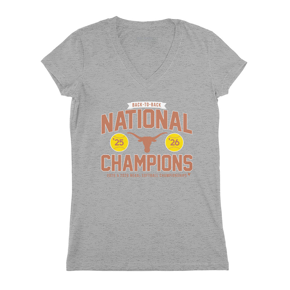 2622473 - Texas Softball: Back-to-Back NCAA Champions Classic (Gray)