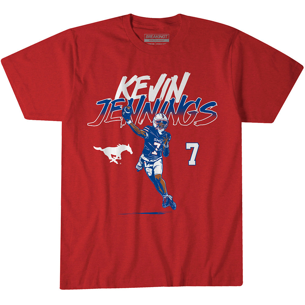 2623697 - SMU Football: Kevin Jennings Name Number Pose