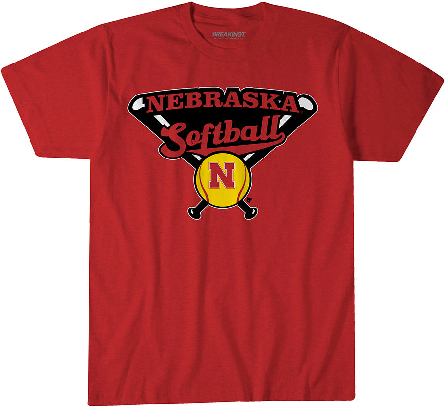 2622183 - Nebraska Softball: Crossed Bats