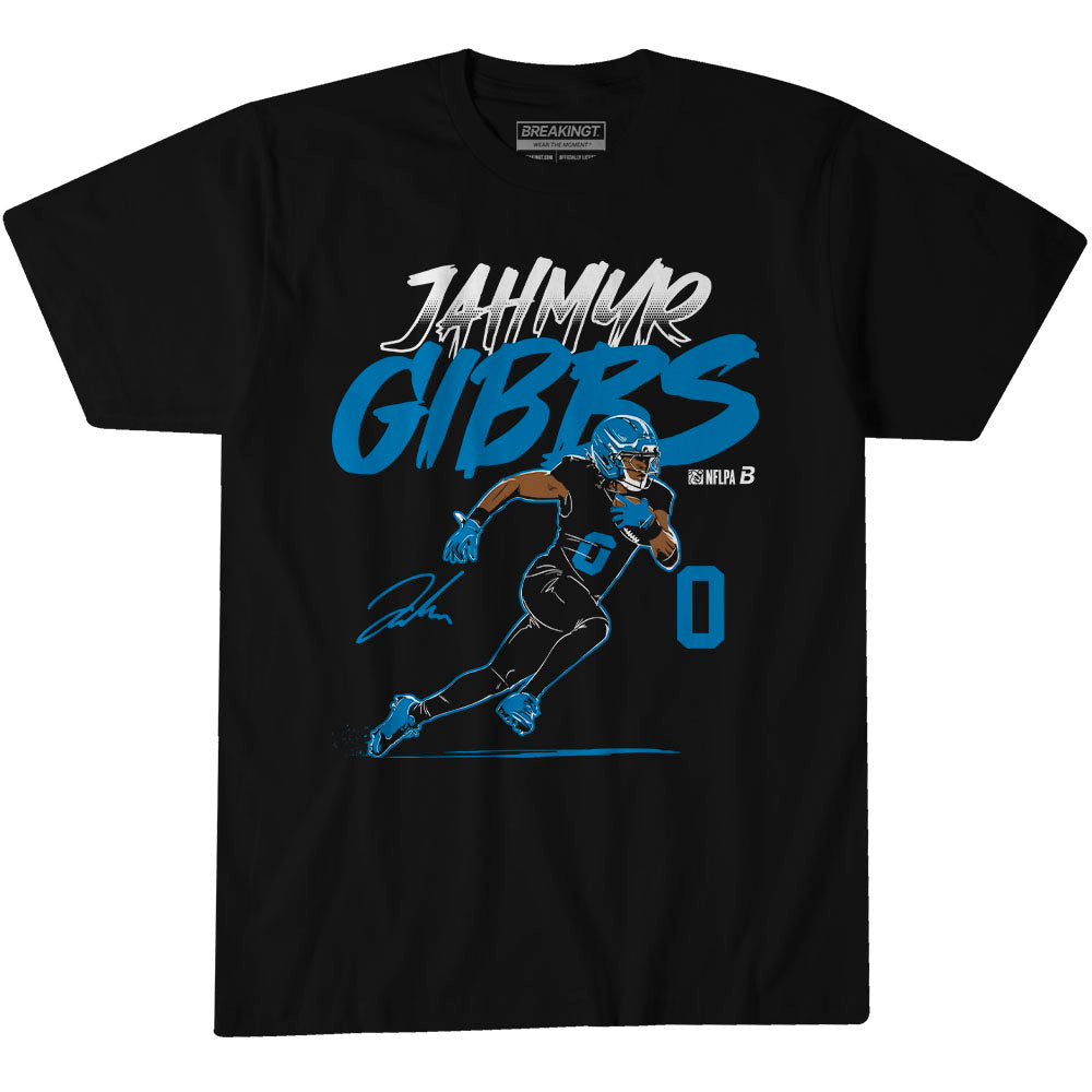 2623110 - Jahmyr Gibbs: Name & Number Pose