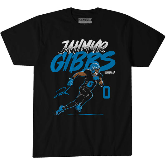 2623110 - Jahmyr Gibbs: Name & Number Pose