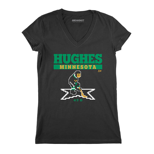 2622101 - Quinn Hughes: Retro Hockey